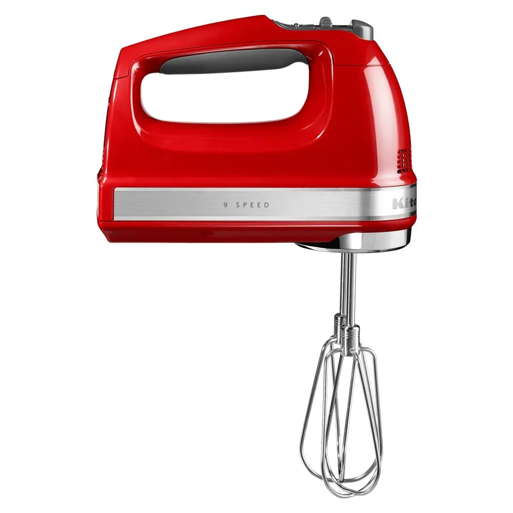 BATIDORA MANUAL CON CORDÓN - 220 V ROJO (5KHM9212EER)