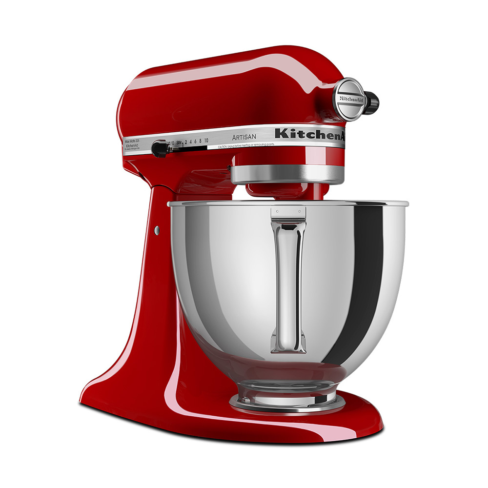 BATIDORA ARTISAN®EMPIRE RED 220/50 SCHUKO PLUG - 220 V ROJO (5KSM150PSEER)