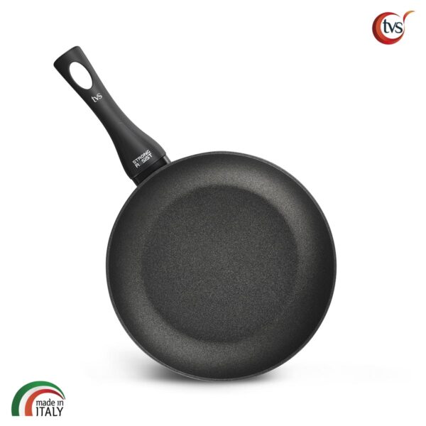 Sarten-Virtus-con-Recubrimiento-Antiadherente-Marca-Italiana-TVS-Vista-Frontal