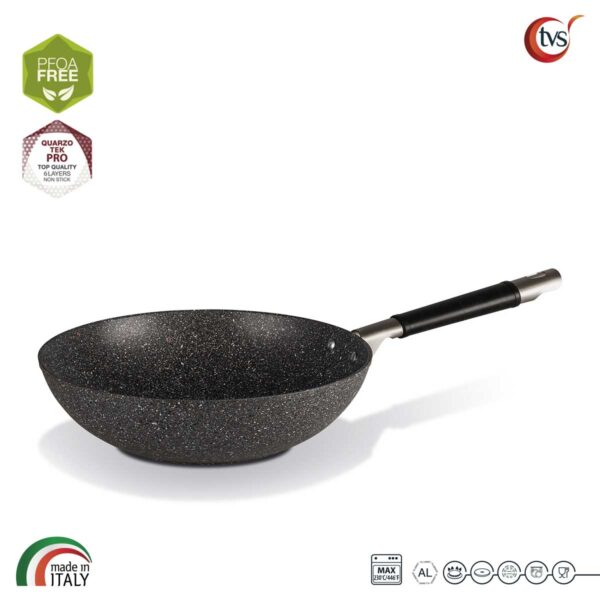 Wok-Italiano-Gran-Gourmet-con-Recubrimiento-Mineral-Antiadherente-28CM-Marca-TVS