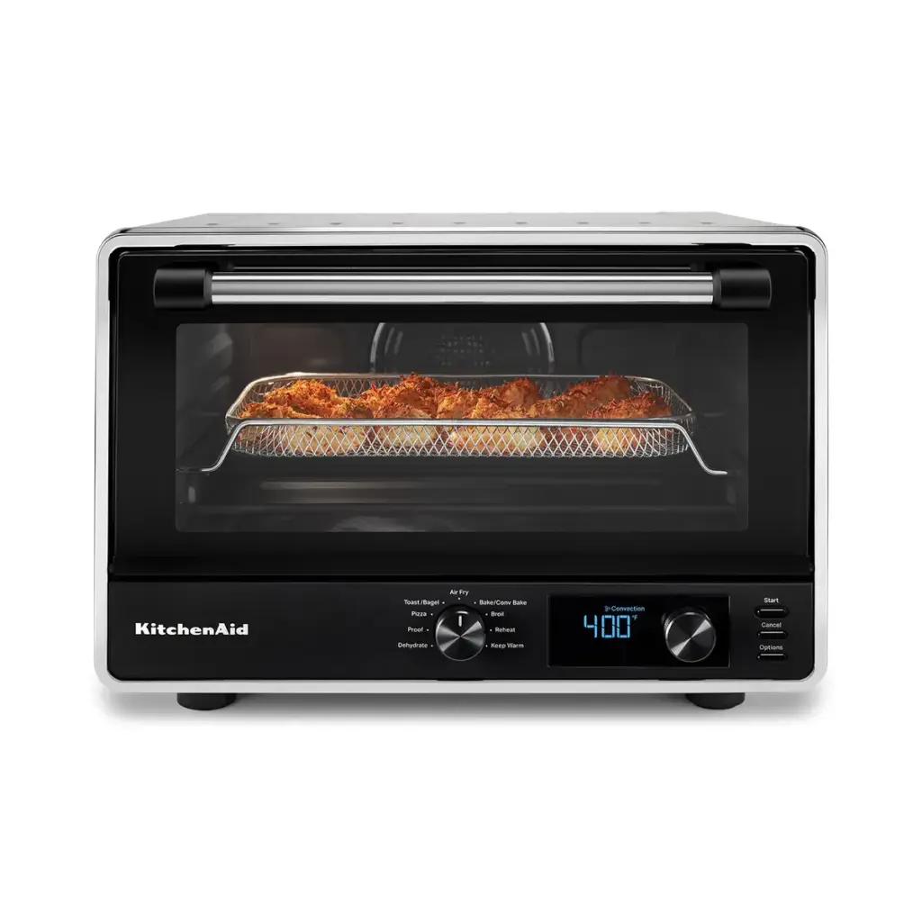 Horno digital con Air Fry y aditamento para pizza 21 L - Black Matte